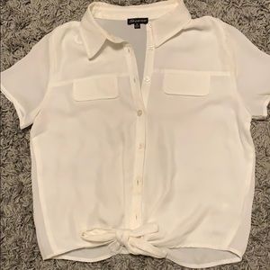 White button up
